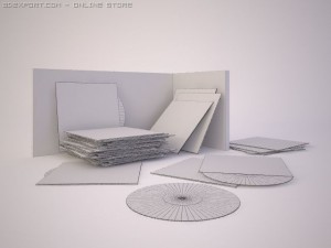 vinyl 3D Model
