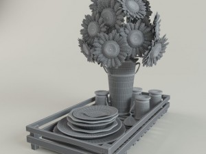 sunflowers 3D Model
