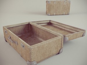 suitcase 3D-Modell