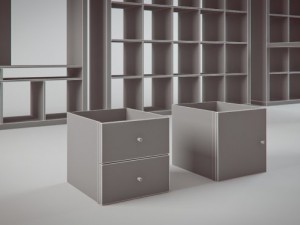 ikea expedit 3D 模型
