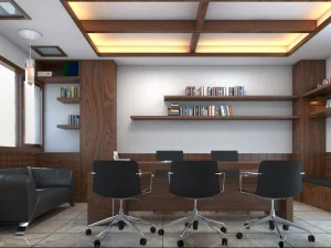 kleines Büro 3D Modell