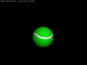 base ball bat base balltennis ball 3D Model