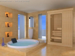 sauna collection 3D Model