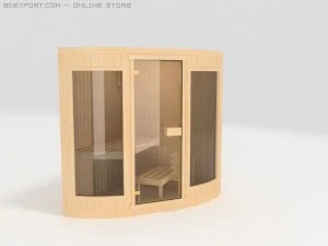 sauna collection 3D Model