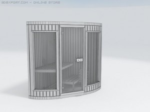 sauna collection Modello 3D