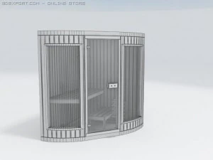 sauna collection 3D Model