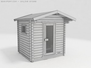 sauna collection Modello 3D