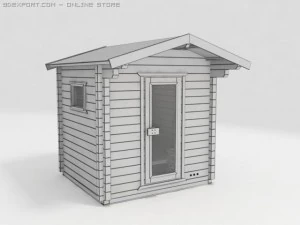 sauna collection 3D Model