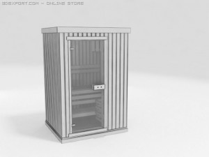 sauna collection Modello 3D