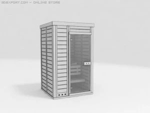 sauna collection 3D Model