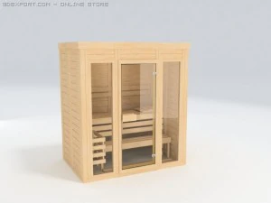 sauna collection 3D Model
