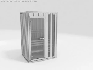 sauna collection 3D Model