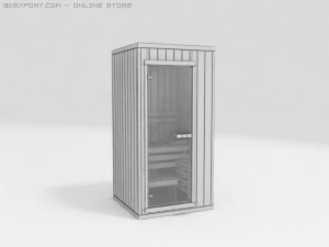 sauna collection 3D Model