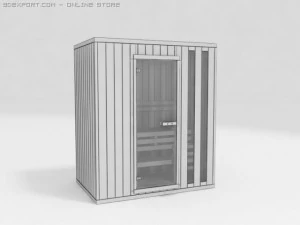 sauna collection 3D Model
