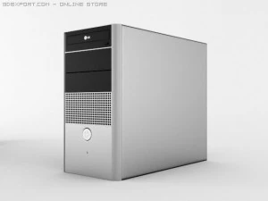 Personalcomputer 3D Modell