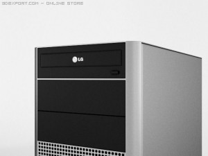 personalcomputer Model 3D