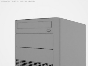 personalcomputer Model 3D