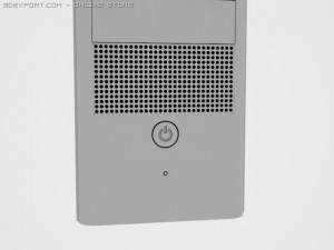 personalcomputer Model 3D