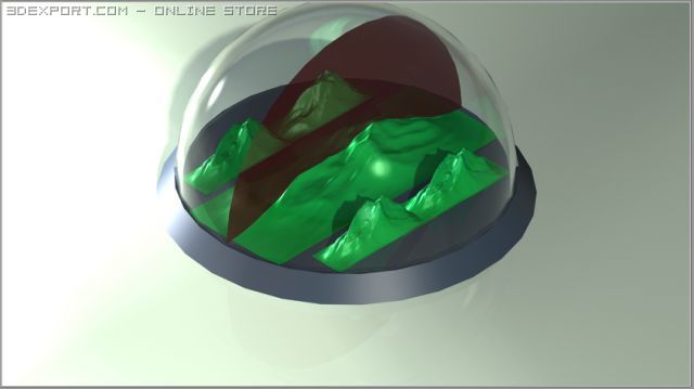 snowglobe 3D 模型 .c4d .max .obj .3ds .fbx .stl .blend 