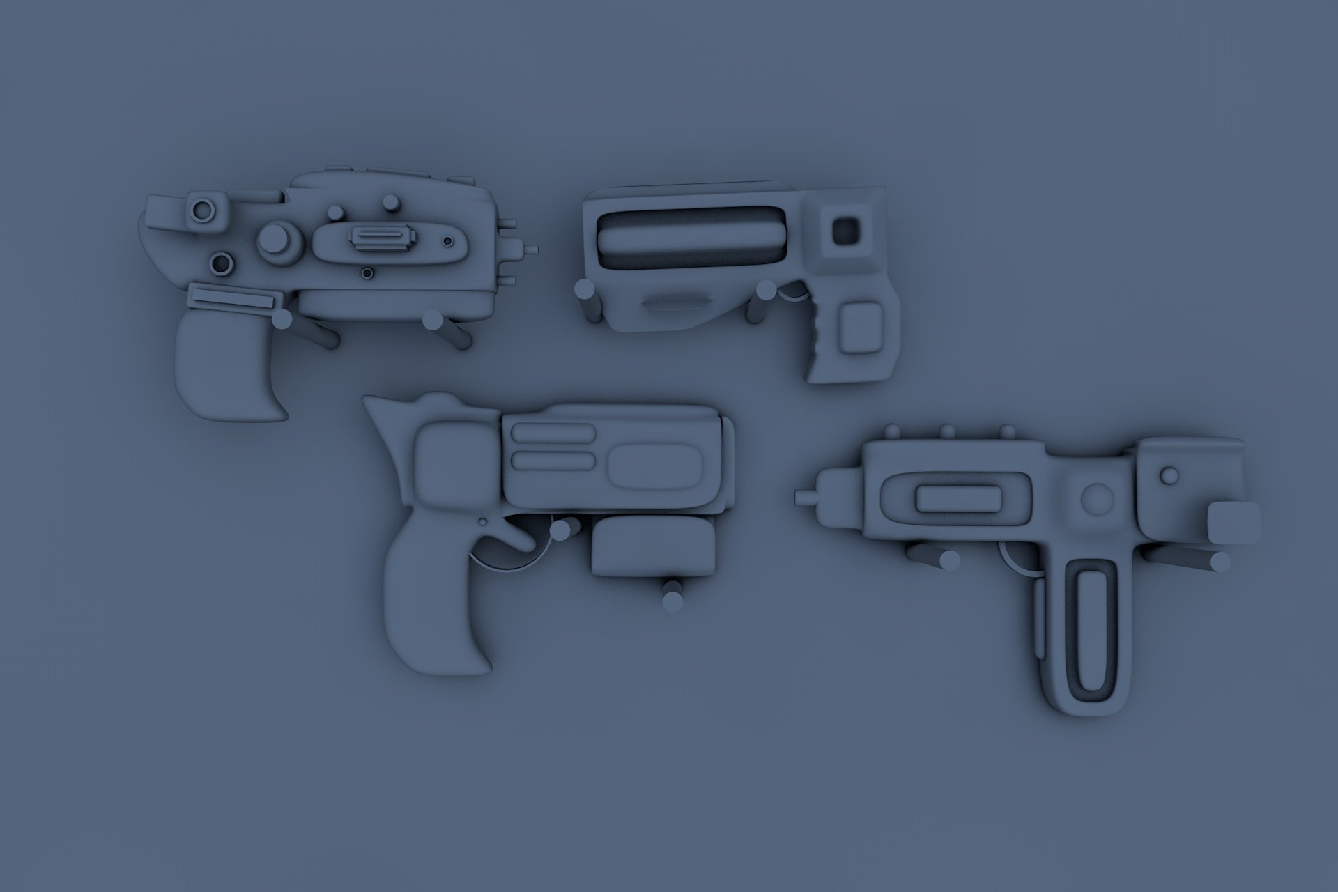 Pistol 3d model