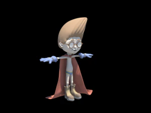 超级孩子 3D 模型