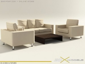 modern living 10 3D Модель