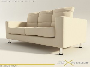 modern living 10 3D Model