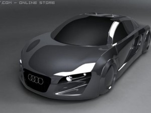 audi rsq 3D Model