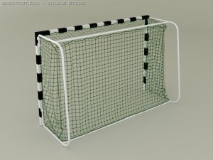 handball goal Modèle 3D