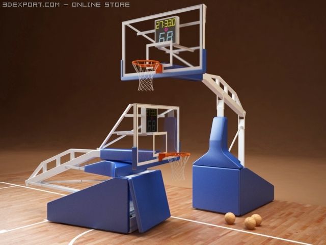 basketball systems Modelo 3D .c4d .max .obj .3ds .fbx .stl .blend 