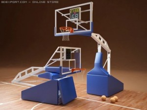 basketball systems Model 3D