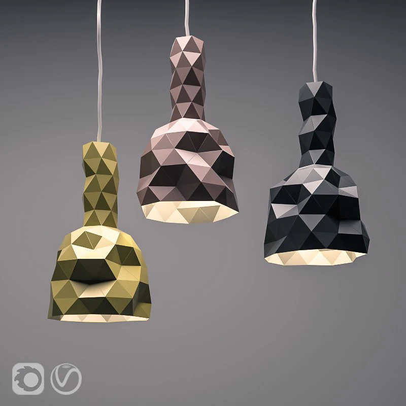 faceture lightshades 3D Model .c4d .max .obj .3ds .fbx .stl .blend