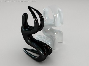 dua 3D-Modell