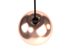 tom dixon void mini copper pendant 3D मॉडल