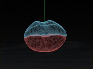 lighting lips 3D Модель