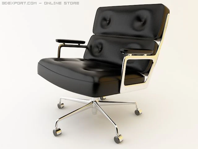 chair office 3D Model .c4d .max .obj .3ds .fbx .stl .blend 