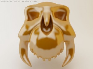 skull fantasy 3D-Modell