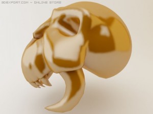skull fantasy 3D 模型