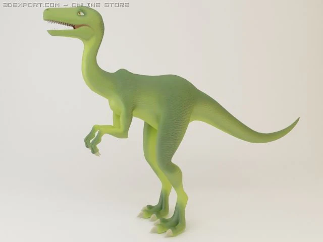 dino fantasy 3D Model .c4d .max .obj .3ds .fbx .stl .blend 