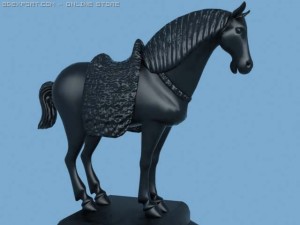 horse bronze 3D-Modell