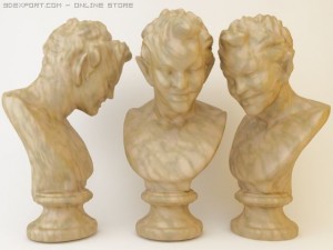 satyr 3D-Modell