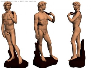 david 3D-Modell