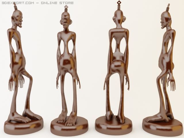 masai 3D Model .c4d .max .obj .3ds .fbx .stl .blend 