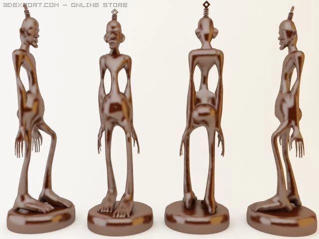 masai 3D Model .c4d .max .obj .3ds .fbx .stl .blend 