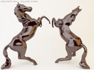 horse sculpture Modelo 3D