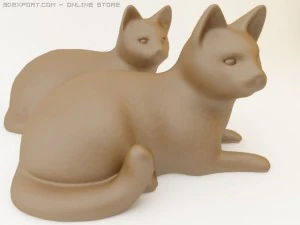 cat 3D Model