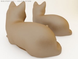 cat Modèle 3D