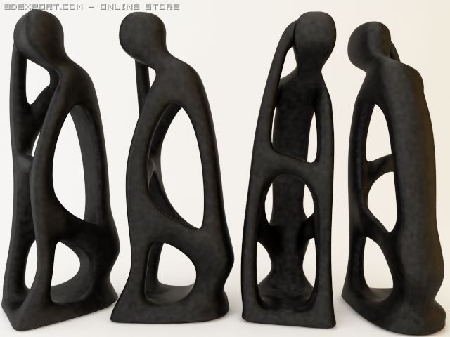 sculp modern 3D Модель .c4d .max .obj .3ds .fbx .stl .blend 