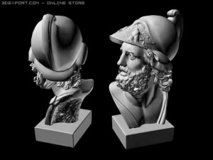 head man 3Dモデル