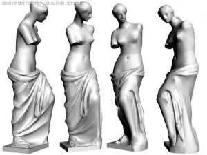 girl sculpture 3Dモデル